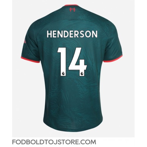 Liverpool Jordan Henderson #14 Tredjetrøje 2022-23 Kortærmet